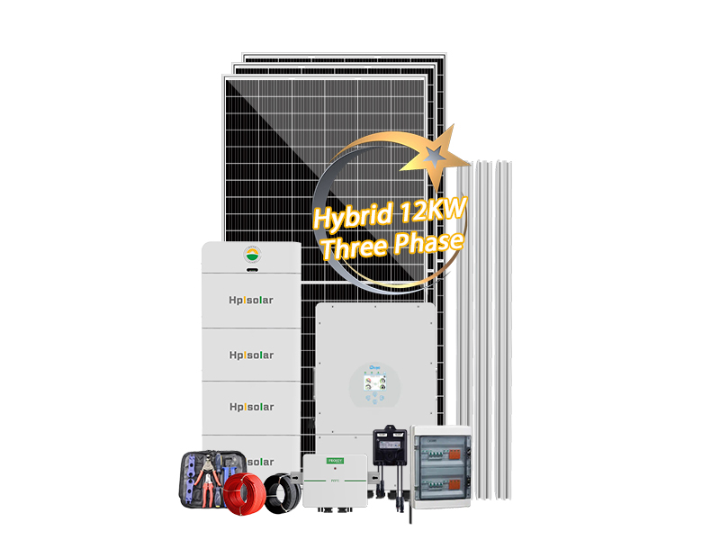 hybrid solar system kit price cost